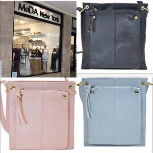 Light Blush/Pink Moda Crossbody Bag